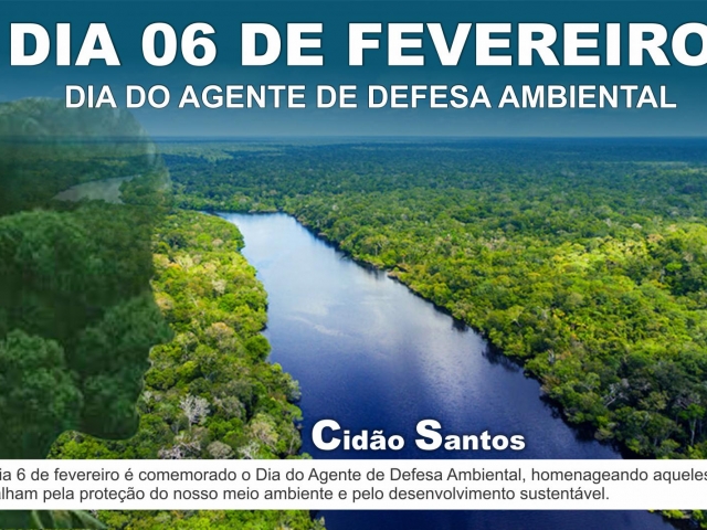 Dia do Agente de Defesa Ambiental - Cidão Santos