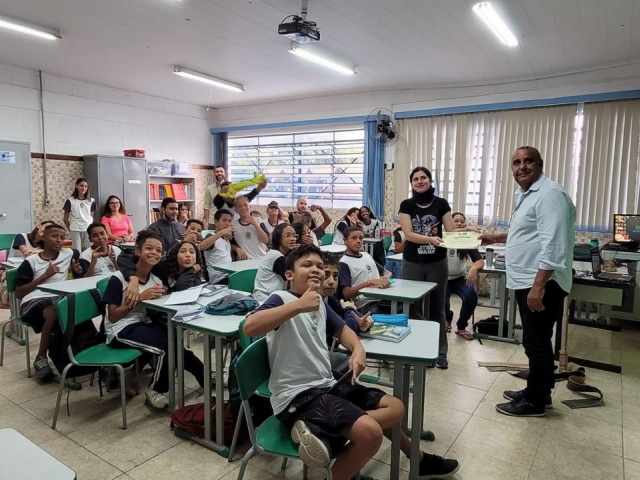 Programa Mata Vai a Escola - Cidão Santos