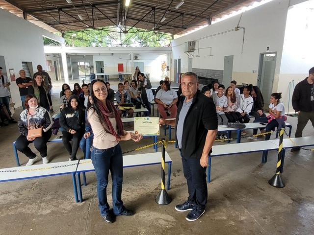 Programa Mata Vai a Escola - Cidão Santos